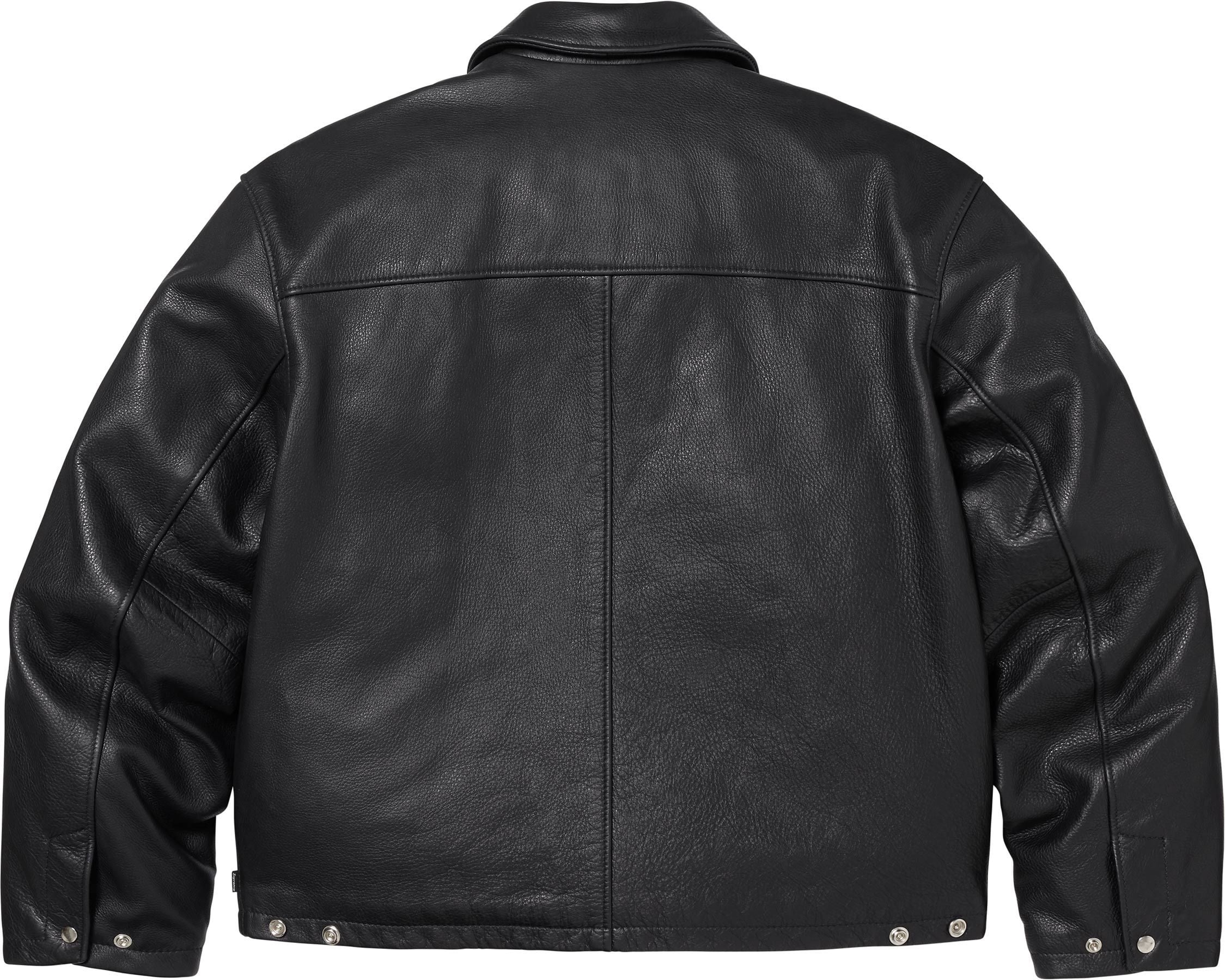 Supreme®/Schott® Leather Racer Jacket view 13